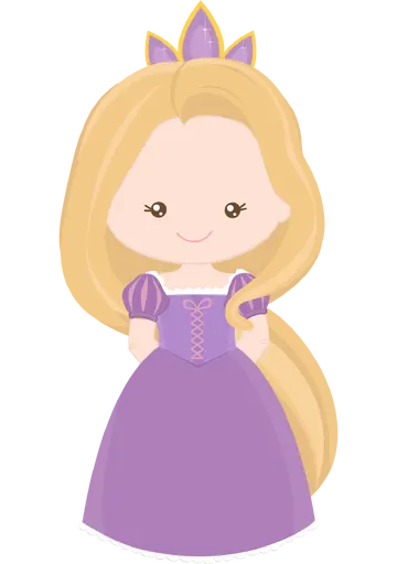 Rapunzel Baby 1 PNG